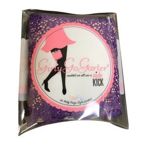 Girly Go Garter Andy Paige Style Carry Your Stuff Sidekick Medium 10-14 NIP Purp